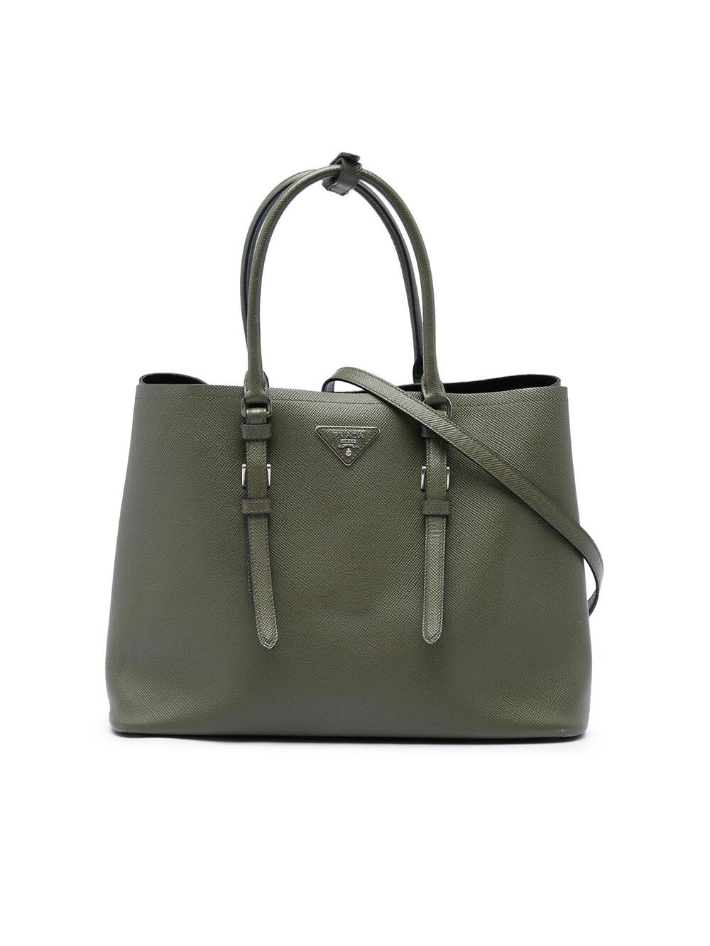 Prada Large Saffiano Cuir Double Handle #375289P10B
